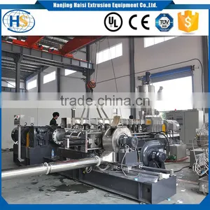 Small Stage Recycled Plastic Nylon Pelletizer Extruder Machine Line thumbnail-4