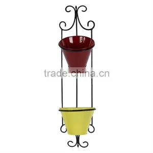 Wall Pot Stands With Pot thumbnail-1