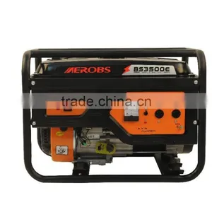 BSGE3500E Knife Model Chongqing China AEROBS Protable Electrical Gasoline Generator Prices thumbnail-1