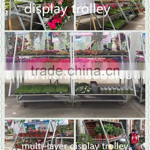 Display Trolley/flower Trolley/greenhouse Plant Trolley thumbnail-3