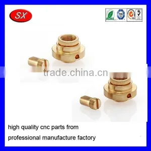 Custom Brass Valve Seat Auto Spare Parts Hex Nuts Machining Service Parts thumbnail-3