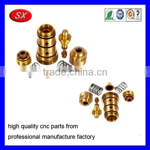 Custom Brass Bar With Thread Cnc Turning Part Metal Smoking Parts thumbnail-3