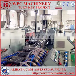 WPC Wood Plastic Composite Decking Extrusion Machine thumbnail-3