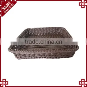 Cute Rattan Widely Use Storage Food Basket Bread Display Stand thumbnail-6