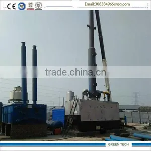 10tpd Pyrolysis Oil Distillation Plant in Negative Pressure Saving Fuel thumbnail-4