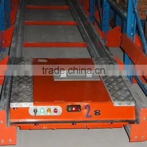 High Density Radio Shuttle Cart Racking System With Pallet Runner thumbnail-5