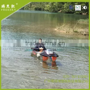 Clear Bottom Transparent PC Hull Kayak Electric Catamaran /transparent Kayak thumbnail-4