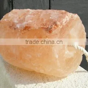 Himalayan Salt on Rope for Animal Feed / Natural Himalayan Rock Crystal Cattle Salt Lick Pakistan thumbnail-1
