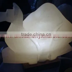 WHITE SALT CRAFTED SALT LAMPS thumbnail-4