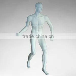 Fashion Fibreglass Running Mannequin Dressmaker Sport Model for Sale thumbnail-1