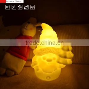 Soft Snowman LED Night Light for Children thumbnail-3