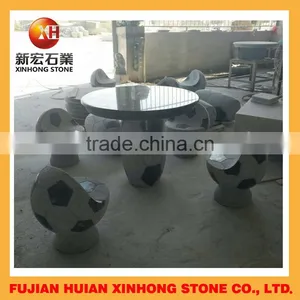 Design Stone Granite Football Chair With Table thumbnail-2