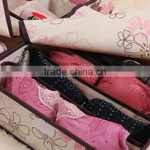 N491 High Quality Underwear Travel Non Woven Box Foldable Storage Box thumbnail-1