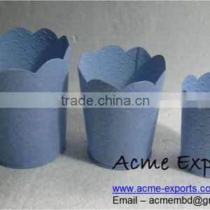 Metal Garden Wall Planters thumbnail-1