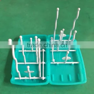 Milk Bottle Holder/Baby Milk Bottle Drying Rack/Baby Infant Kitchen Clean Shelf thumbnail-4