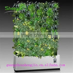 SJLJ013400 Artifcial Grass Wall Decorative Plastic Garden Hedge With Pot thumbnail-2