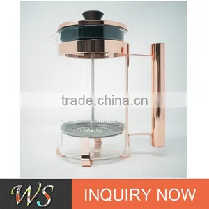 WSCHSY124 French Press Coffee Maker Glass French Press thumbnail-1