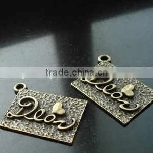 Custom Engraved Metal Jewelry Tag, Personalized Logo Jewelry Label thumbnail-1