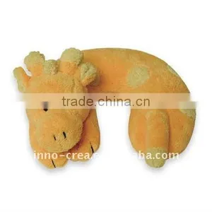 Travel Buddies Plush Children's Neck Pillow - Giraffe thumbnail-1