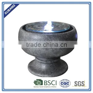 Water Flow Fountain Home Decor Polyresin Water Fountain Light thumbnail-1