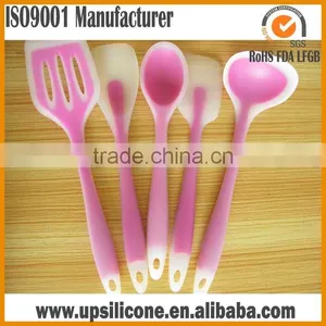 Set of Silicone Kitchen Utensils 12-inch Green Cute Kitchen Utensils Set Silicone Kitchen Utensils Set thumbnail-6