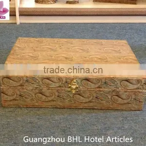 Fancy PU Leather Gift Box With Lock, Christmas Gift Case thumbnail-1