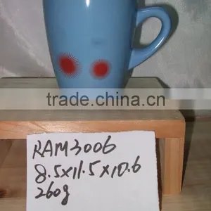 Factory Direct 12oz Ceramic Coffee Mug With Handle thumbnail-1
