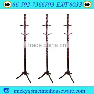 High Quality Antique Wooden Clothes Tree Hanger Coat Rack/stand thumbnail-2