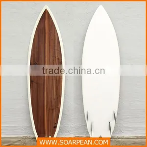 Customized Decorative Wooden Surfboard Made in China thumbnail-1