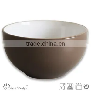 Ceramic Cereal Bowl Two Tone Design thumbnail-1