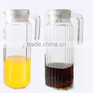 Shanghai Popular 1L High Hot Water Octagonal Glass Jug thumbnail-1