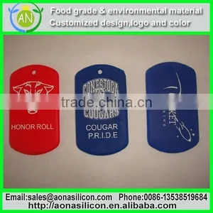 Silicone Dog Tags|Fashion|Promotion Dog Tags|Rubber Tags thumbnail-1