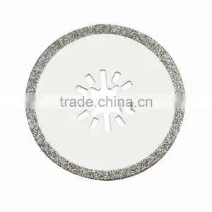 2-1/2 In. Diamond Grit Round Multi-Tool Blade For Masonry Portable Blades Snow Blades for Tractors thumbnail-1