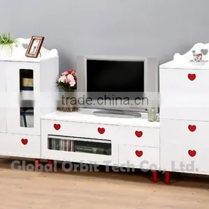 Home Furniture New Design Plasma Modern Wooden Home Furniture thumbnail-1
