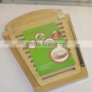 Wooden Bread Board With Knife thumbnail-1