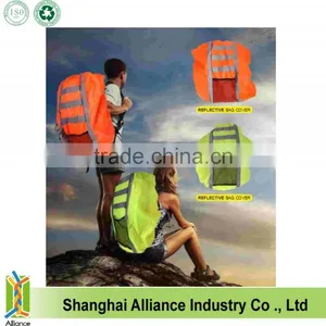 Hot Sale Promotional Reflective Cycling Running Waterproof Backpack School Bag Rain Cover(Z-BC-022) thumbnail-3