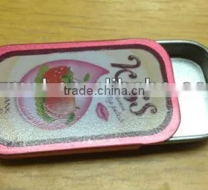 Oil Lip Polish Sliding Case, Lip Stick Slide Tin, Sliding Tin Case thumbnail-1