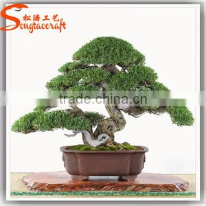 Wholesale Indoor/outdoor Nature Artificial Potted Plants Mini Potted Plants a Potted Plant Decoration thumbnail-6