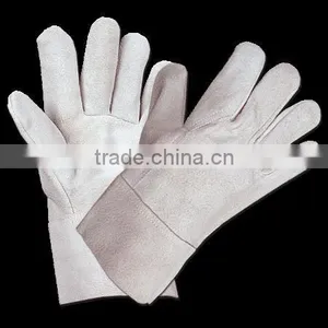 Split / Grain Leather Welding Gloves Applications: General Welding / Arc Welding Hot Work / Metal Work Size: 10 thumbnail-1