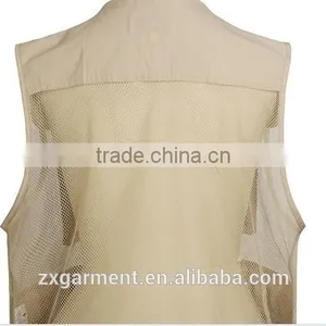 2017 OEM Unisex Workwear Vest Waistcoat Uniform thumbnail-2