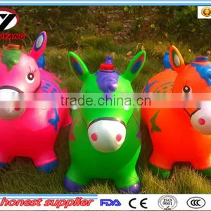 PVC Inflatable Jumping Animal/pony Horse thumbnail-3