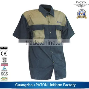 Summer Short Sleeve Work Uniforms/work Shirt thumbnail-1