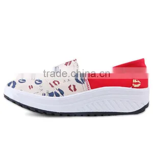New Style Fashion Casual Canvas for Shoes Sample High Quality, Women Casual Canvas Shoes Fashion for Female Stylish thumbnail-2