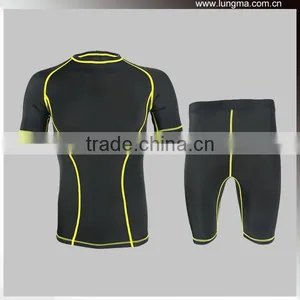 Blank MMA Surf Cycling Couple Rash Guard Compression Underwear Apparel Supplier thumbnail-1