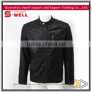 2016 Wholesale Custom Cheap pu Fashion Motorcycle Jacket Men thumbnail-1