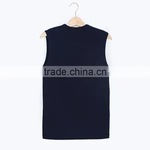 Custom Design of Men T-shirt , Sleeveless V Neck, t Shirt for Men thumbnail-2