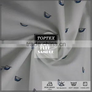 Wholesale 100% Cotton Printed Shirt Fabric/printed Oxford thumbnail-1