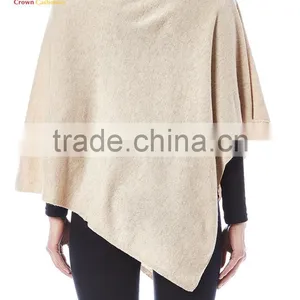 2016 Hot Sale Cashmere Wrap Sweater Cashmere Poncho thumbnail-1