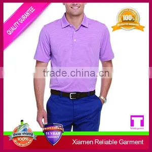 Man's Uniform Design Double Mercerized Cotton Sport Polo Shirt thumbnail-3