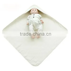 Trade Assurance Plain Organic Baby Bamboo Swaddle Blanket thumbnail-4